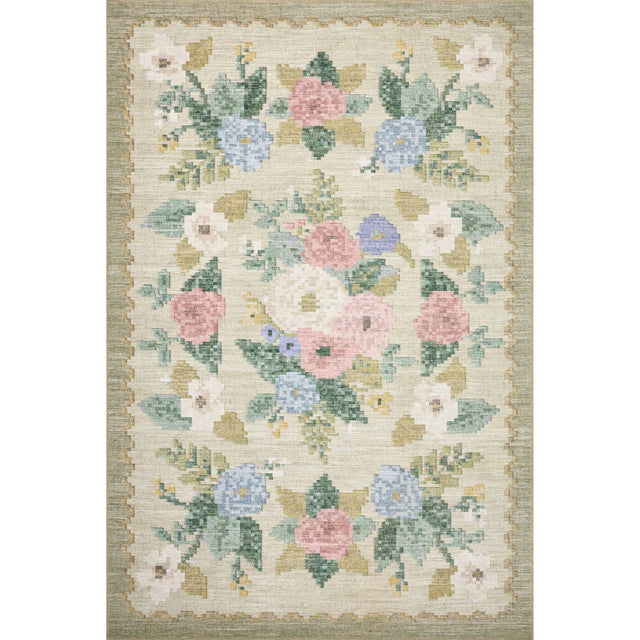 Rifle Paper Rosa RSA-02 Rug Cream