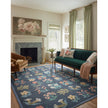 Rifle Paper Rosa RSA-03 Rug Navy