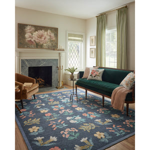 Rifle Paper Rosa RSA-03 Rug Navy