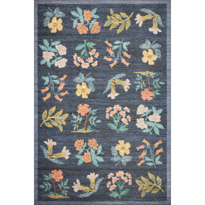 Rifle Paper Rosa RSA-03 Rug Navy