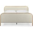 TOV Furniture Hatia Basketweave Panel Bed