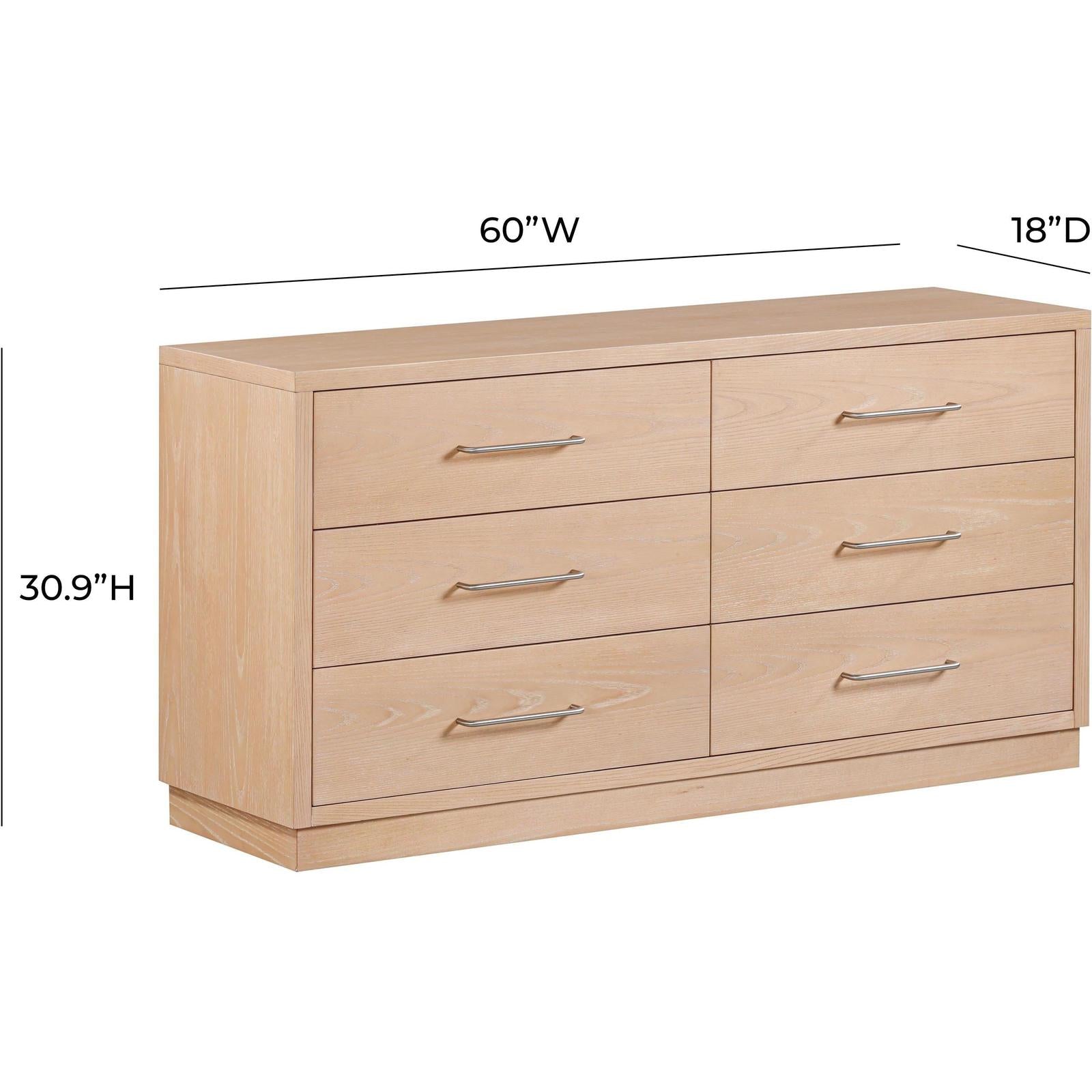 TOV Furniture Marlow 6-Drawer Wood Dresser