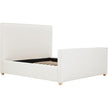 TOV Furniture Bristol Park Ivory Contract-Grade Fabric Upholstered Bed