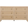 TOV Furniture Bristol Park Whitewashed Oak Wood Drawer Dresser
