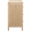 TOV Furniture Bristol Park Whitewashed Oak Wood Drawer Dresser