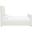 TOV Furniture Bristol Park Ivory Contract-Grade Fabric Upholstered Bed