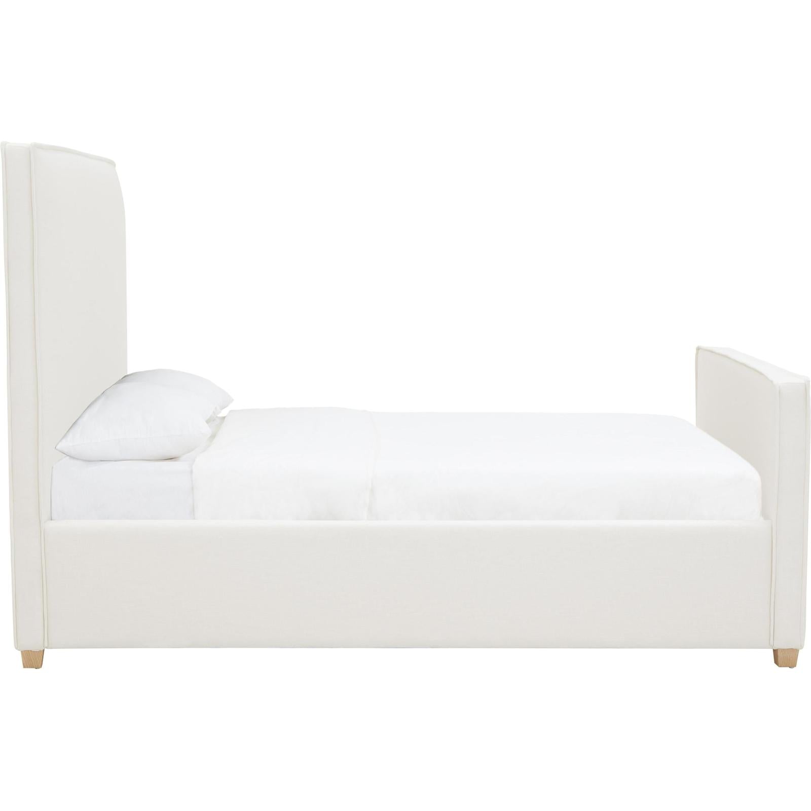 TOV Furniture Bristol Park Ivory Contract-Grade Fabric Upholstered Bed