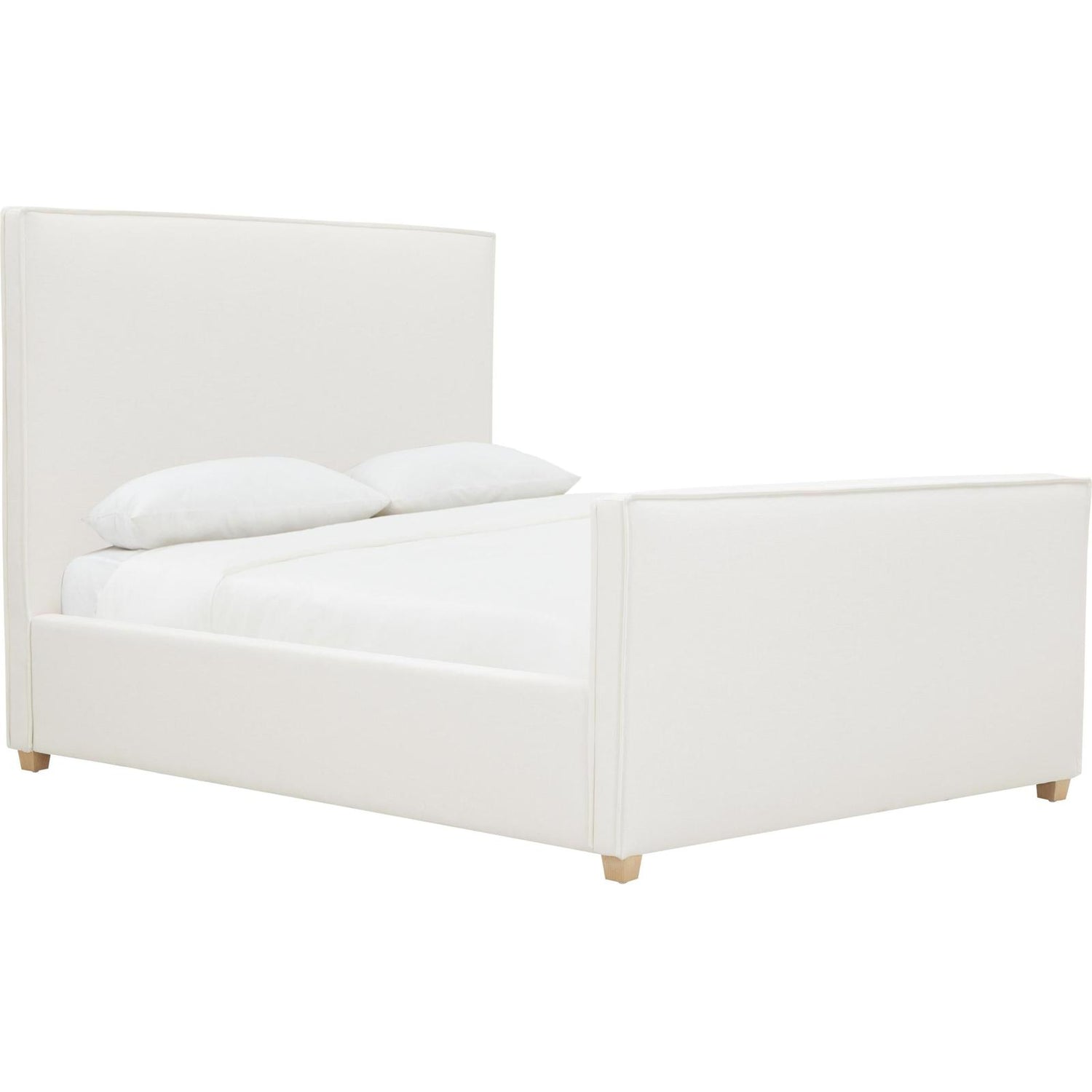 TOV Furniture Bristol Park Ivory Contract-Grade Fabric Upholstered Bed