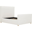 TOV Furniture Bristol Park Ivory Contract-Grade Fabric Upholstered Bed