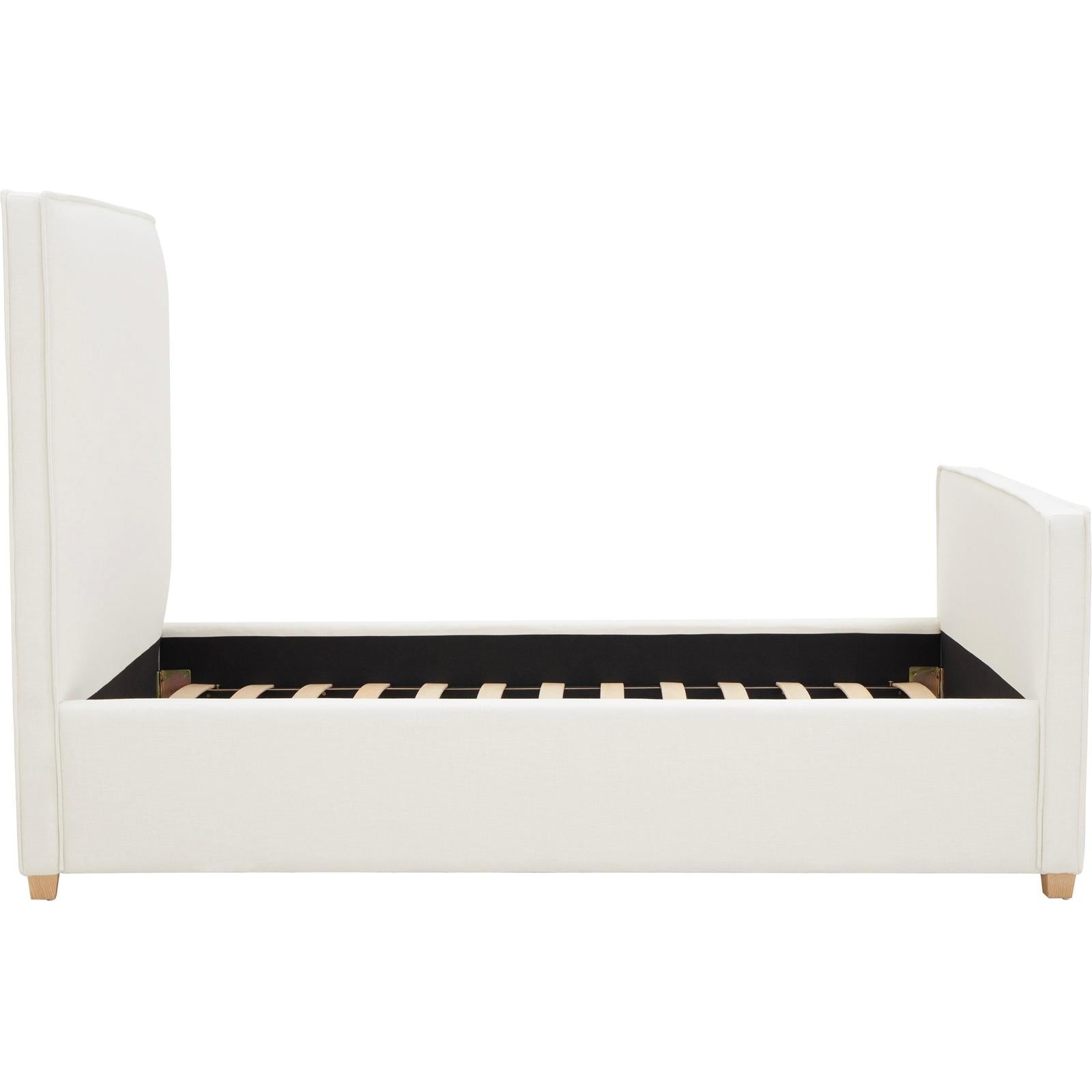 TOV Furniture Bristol Park Ivory Contract-Grade Fabric Upholstered Bed