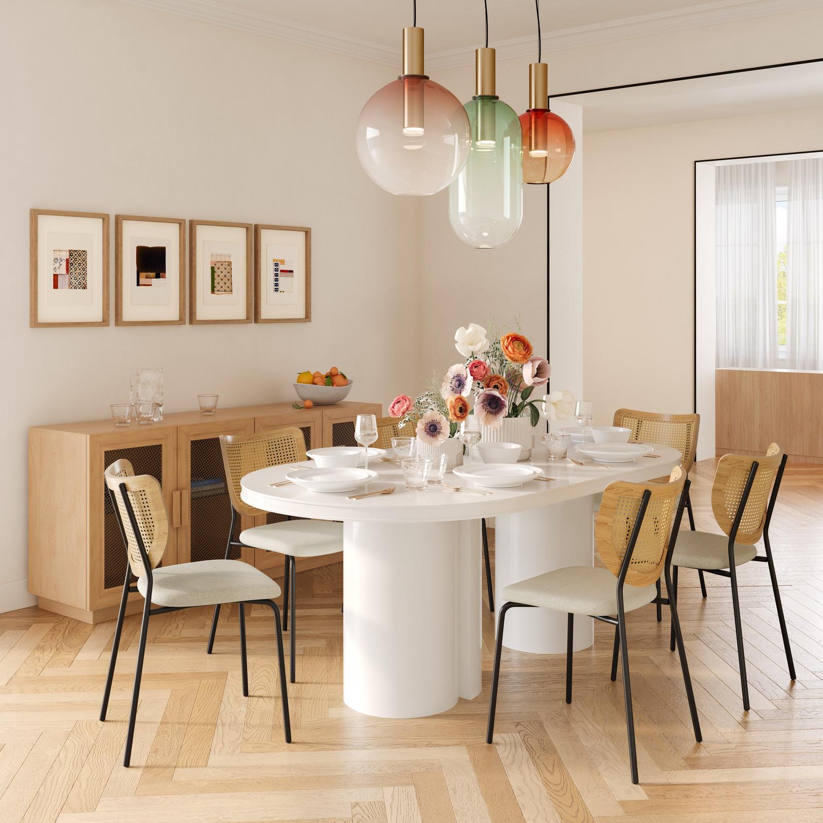 TOV Furniture Elora Lacquer Dining Table