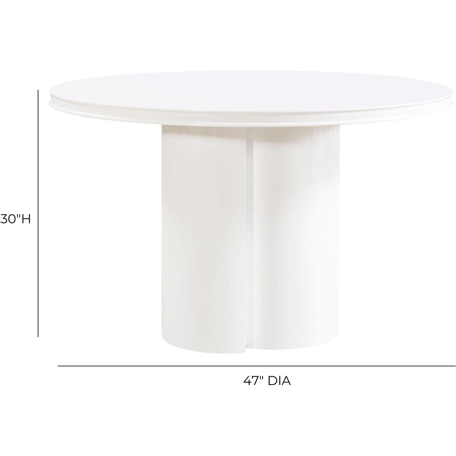 TOV Furniture Elora Lacquer Dining Table