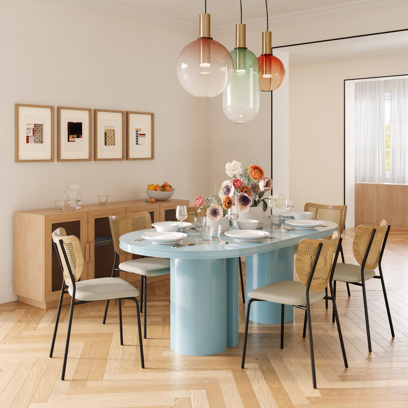 TOV Furniture Elora Lacquer Dining Table