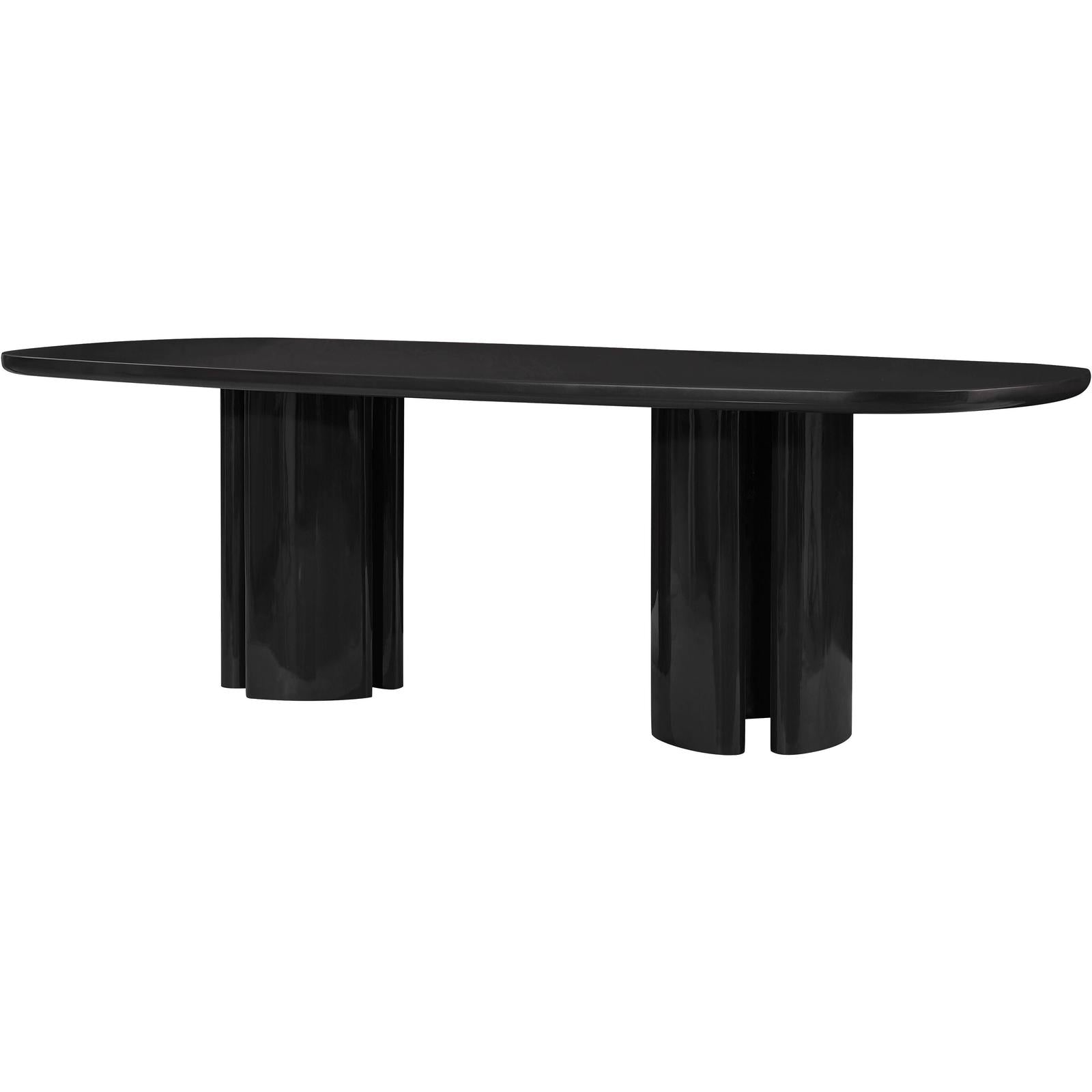 TOV Furniture Zola Lacquer Oval Dining Table