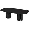 TOV Furniture Zola Lacquer Oval Dining Table