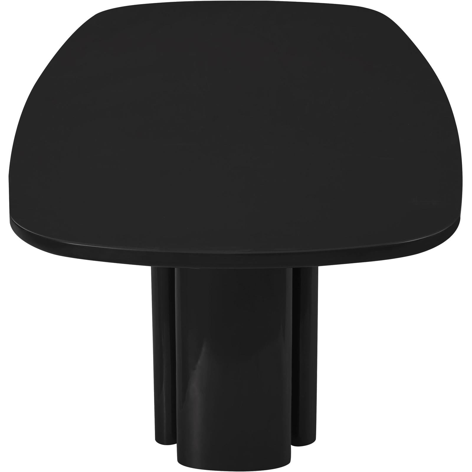 TOV Furniture Zola Lacquer Oval Dining Table