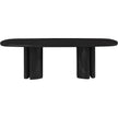 TOV Furniture Zola Lacquer Oval Dining Table