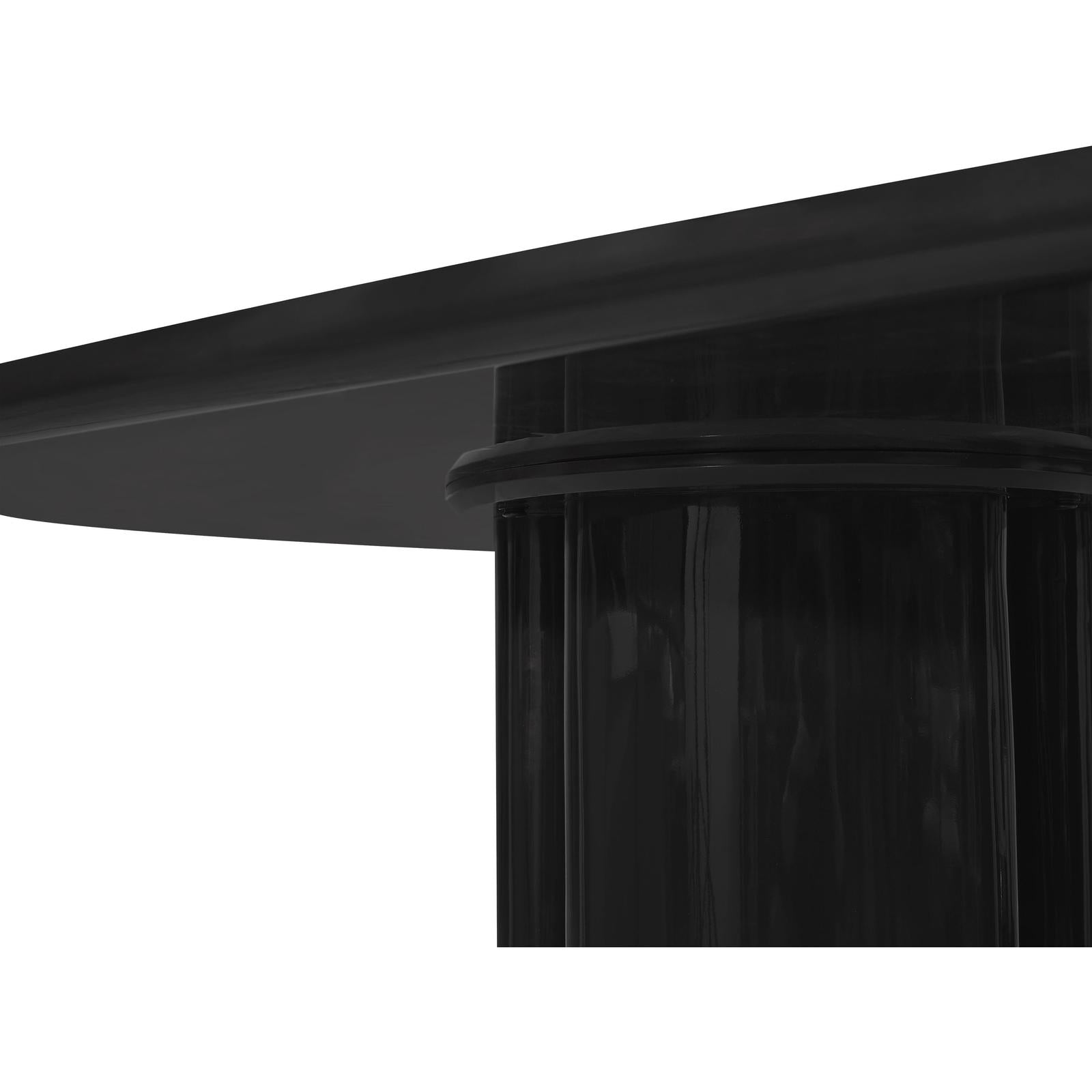 TOV Furniture Zola Lacquer Oval Dining Table