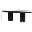 TOV Furniture Zola Lacquer Oval Dining Table
