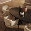 TOV Furniture Zola Lacquer Oval Dining Table
