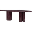 TOV Furniture Zola Lacquer Oval Dining Table