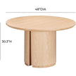 TOV Furniture Marlow Wood Dining Table