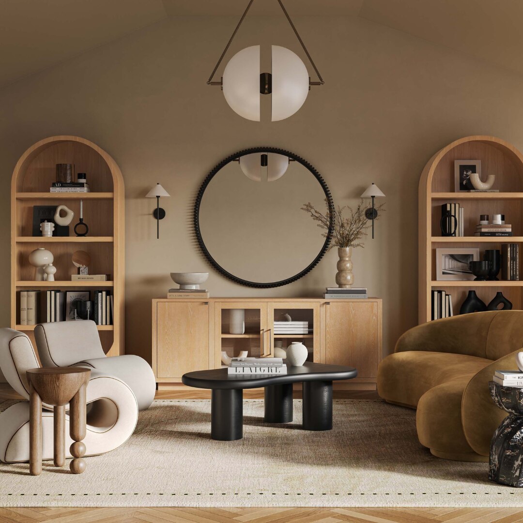 TOV Furniture Marlow Wood Console