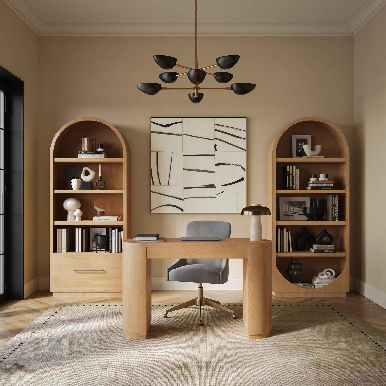 TOV Furniture Marlow Wood Bookcase