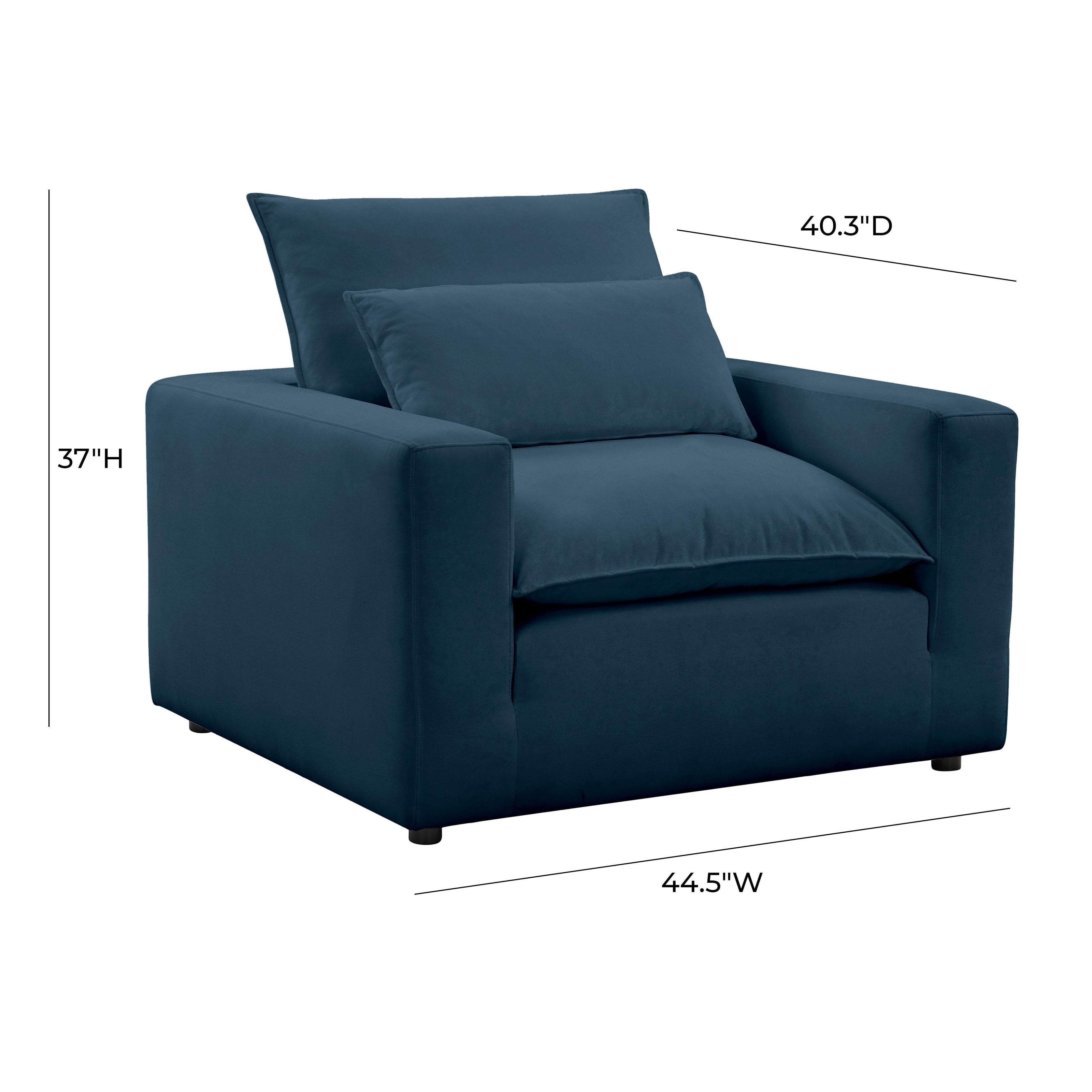 TOV Furniture Cali Performance Fabric Armchair