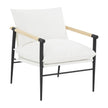TOV Furniture Cali Pearl Performance Fabric Accent Chair