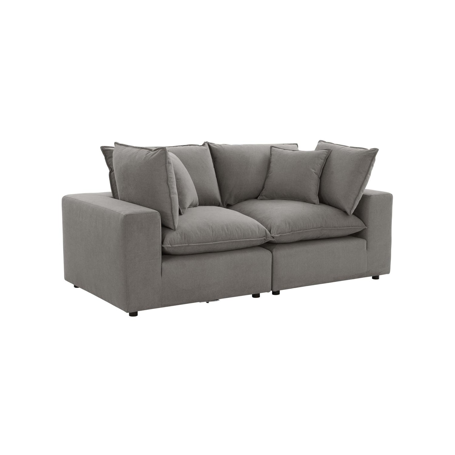 TOV Furniture Cali 80" Modular Loveseat
