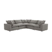TOV Furniture Cali 5-Piece Performance Fabric Modular L-Sectional