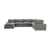 TOV Furniture Cali 7-Piece Performance Fabric Modular Large Chaise Sectional
