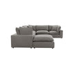 TOV Furniture Cali 7-Piece Performance Fabric Modular Large Chaise Sectional