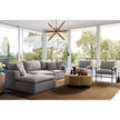 TOV Furniture Cali 4-Piece Performance Fabric Modular Sectional