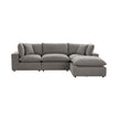 TOV Furniture Cali 4-Piece Performance Fabric Modular Sectional