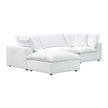 TOV Furniture Cali 4-Piece Performance Fabric Modular Sectional