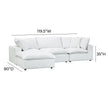 TOV Furniture Cali 4-Piece Performance Fabric Modular Sectional