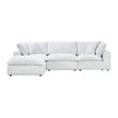 TOV Furniture Cali 4-Piece Performance Fabric Modular Sectional