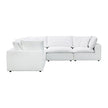 TOV Furniture Cali 5-Piece Performance Fabric Modular L-Sectional