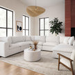 TOV Furniture Cali 7-Piece Performance Fabric Modular Large Chaise Sectional
