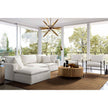 TOV Furniture Cali 4-Piece Performance Fabric Modular Sectional