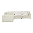 TOV Furniture Cali 5-Piece Performance Fabric Modular L-Sectional