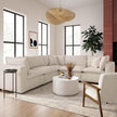 TOV Furniture Cali 5-Piece Performance Fabric Modular L-Sectional