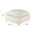 TOV Furniture Cali Performance Fabric Ottoman