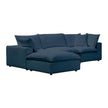 TOV Furniture Cali 4-Piece Performance Fabric Modular Sectional