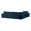 TOV Furniture Cali 5-Piece Performance Fabric Modular L-Sectional