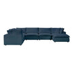 TOV Furniture Cali 7-Piece Performance Fabric Modular Large Chaise Sectional