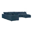 TOV Furniture Cali 7-Piece Performance Fabric Modular Large Chaise Sectional