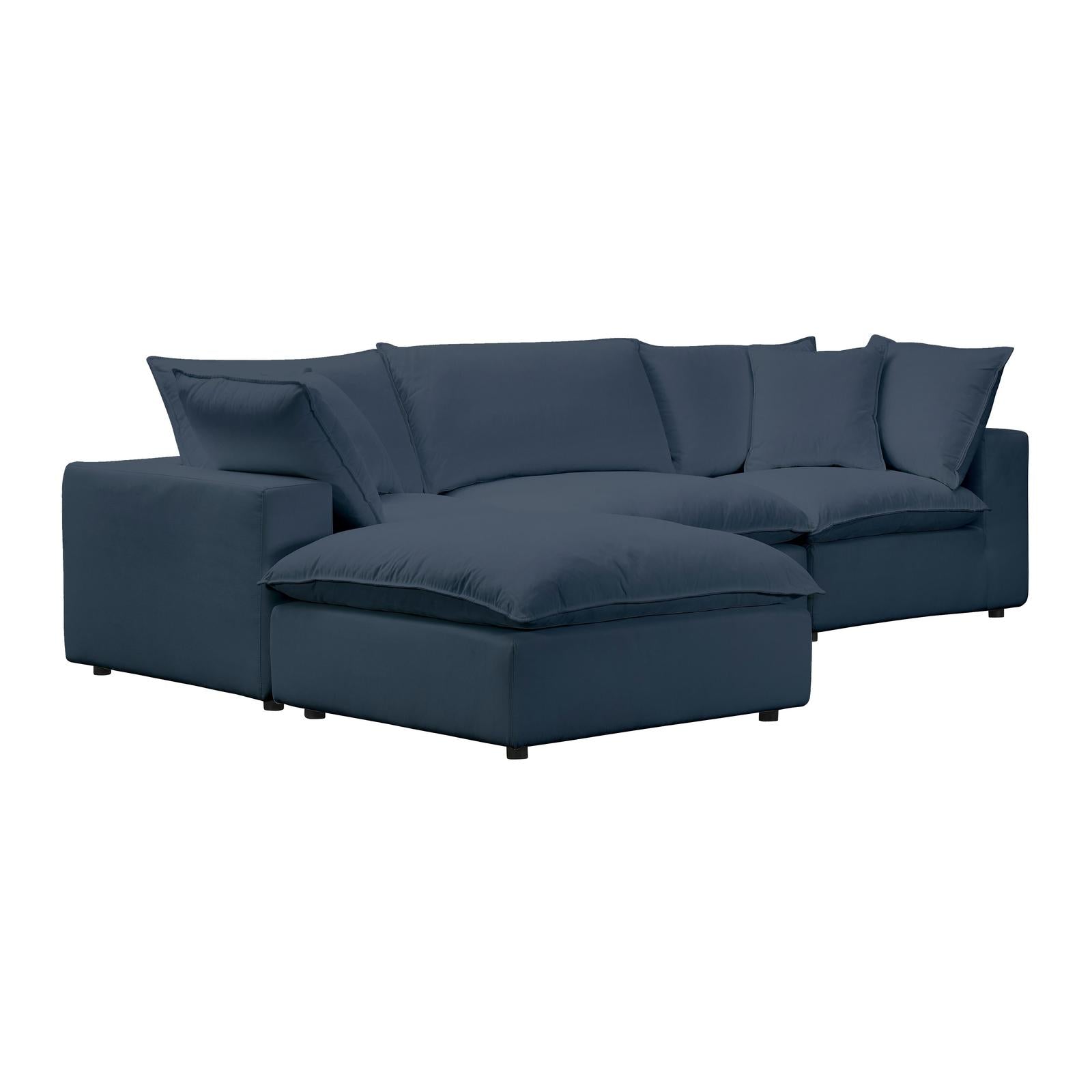 TOV Furniture Cali Performance Fabric Ottoman